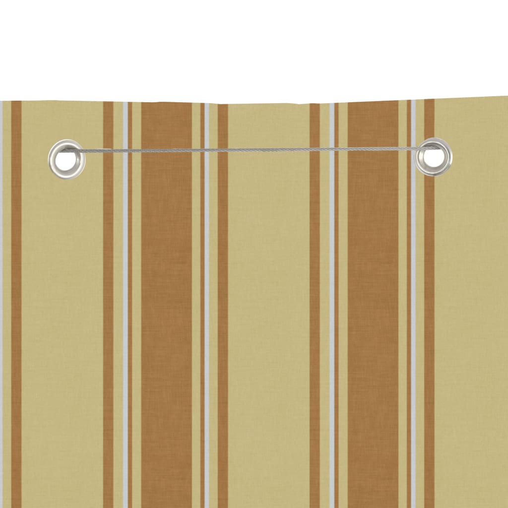 Thumbnail - vidaXL Balkon-Sichtschutz Gelb und Orange 140x240 cm Oxford-Gewebe