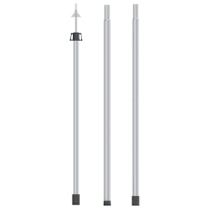 vidaXL teleskoopvai pikkusega 102&ndash;260 cm, alumiinium