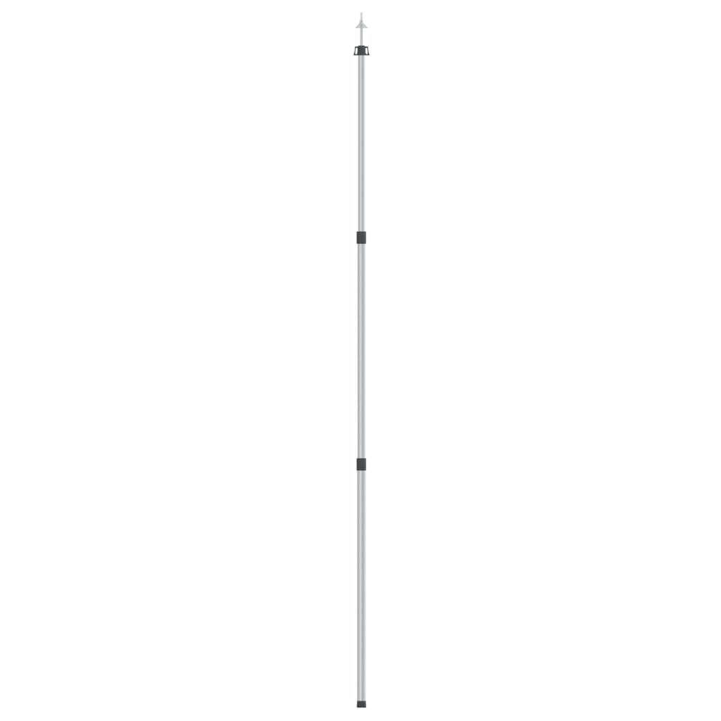 vidaXL Stâlp telescopic pentru prelată, 102-260 cm, aluminiu