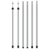 vidaXL teleskoopvaiad pikkusega 102&ndash;260 cm, 2 tk, alumiinium