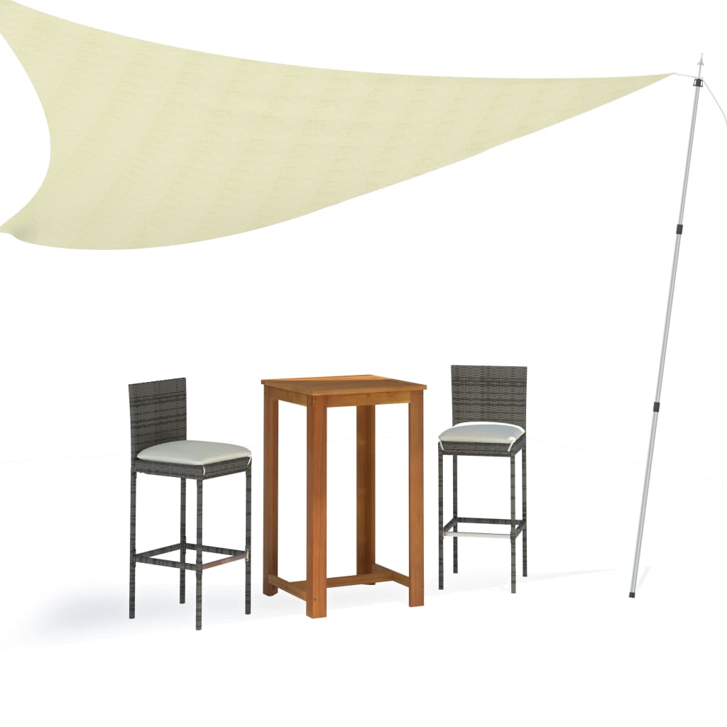 Thumbnail - vidaXL Teleskop-Tarpstangen 102-260 cm 2 Stk. Aluminium
