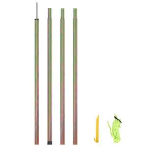 Sloup pro stínící plachtu 250 cm pozinkovaná ocel - obrázek 1