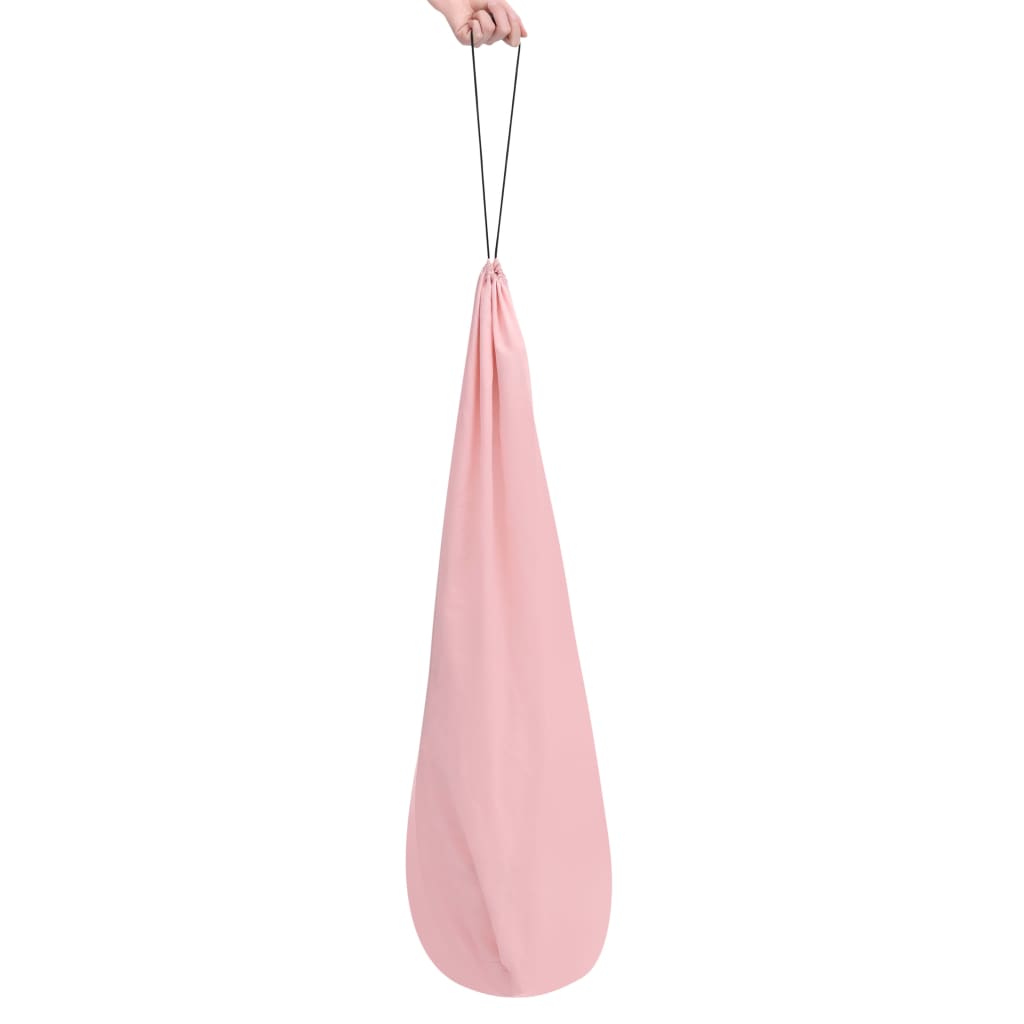 Rózsaszín barackhéj gyermek tipisátor zsákkal 120x120x150 cm 