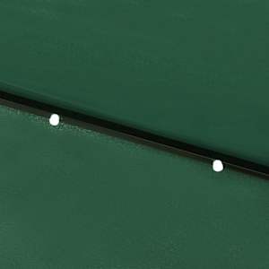 Zahradní slunečník s LED a ocelovou tyčí zelený 2 x 3 m - obrázek 10