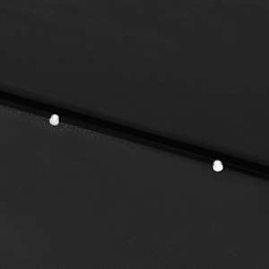 Zahradní slunečník s LED a ocelovou tyčí černý 2 x 3 m - obrázek 10
