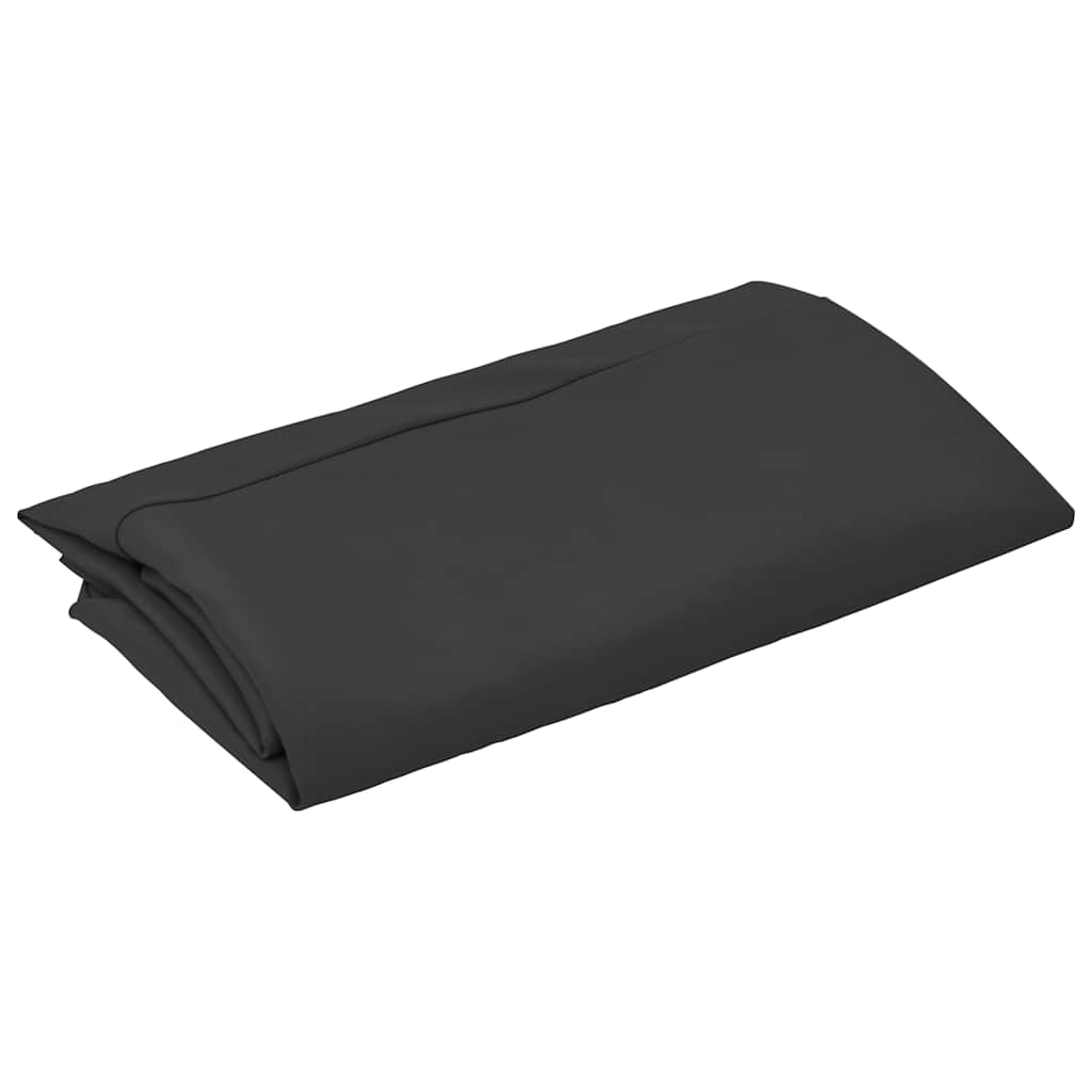 vidaXL Aurinkovarjon vaihtokangas musta 300 cm