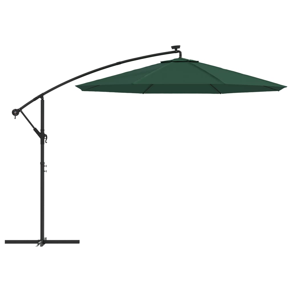 Zöld konzolos napernyő csereponyva 300 cm 