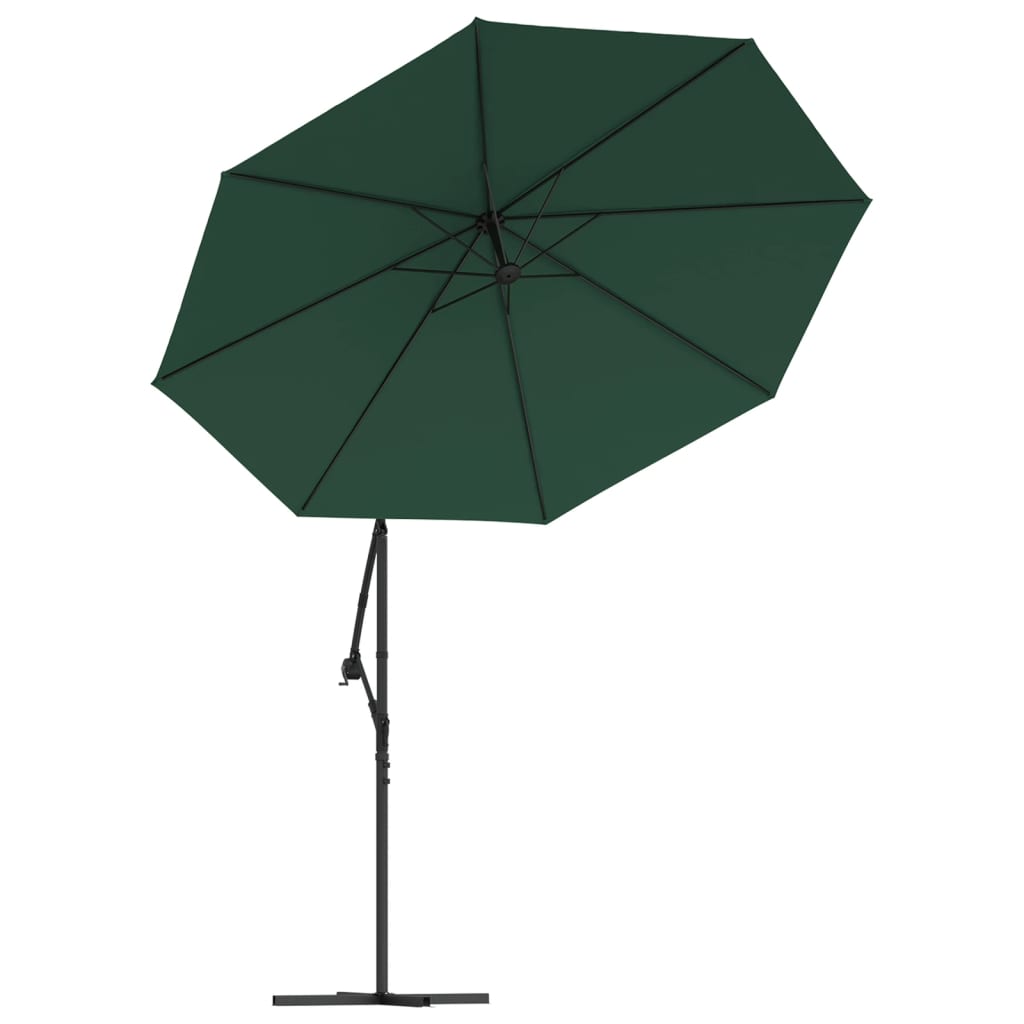 Zöld konzolos napernyő csereponyva 300 cm 