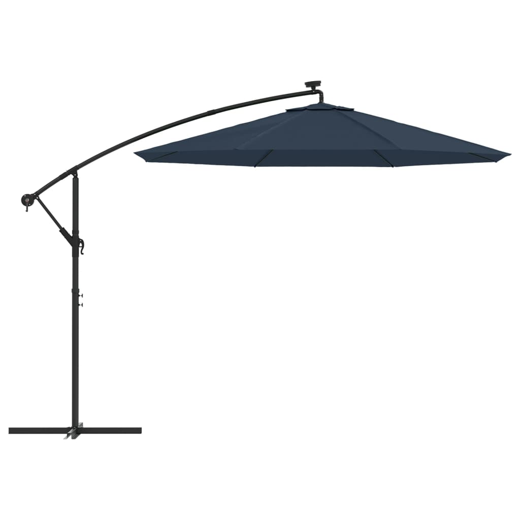 Kék konzolos napernyő csereponyva 300 cm 
