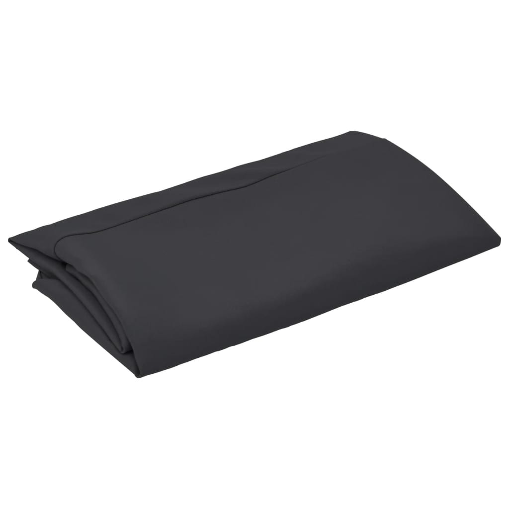 

vidaXL Vervangingsdoek voor zweefparasol 300 cm zwart