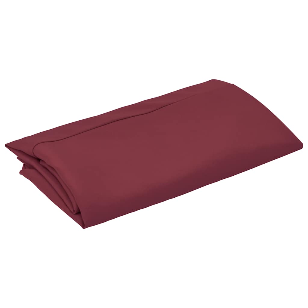 

vidaXL Vervangingsdoek voor zweefparasol 300 cm bordeauxrood