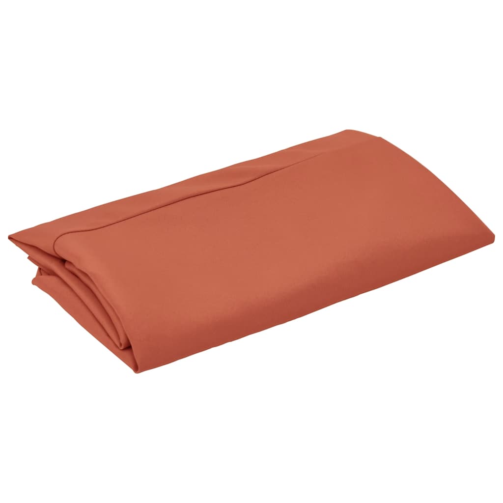 

vidaXL Vervangingsdoek voor zweefparasol 300 cm terracottakleurig