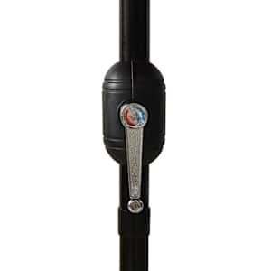 3stupňový zahradní slunečník s hliníkovou tyčí antracitový 3 m - obrázek 7