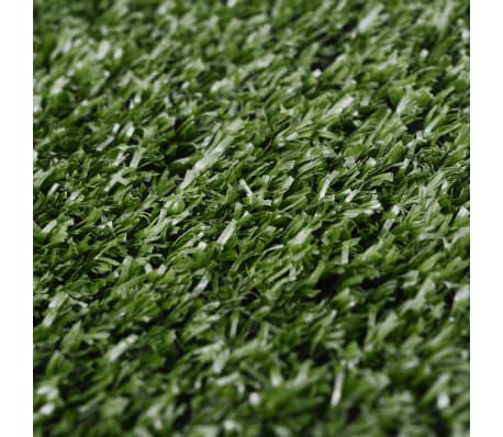 vidaXL Gazon artificiel 1,5x10 m/7-9 mm Vert