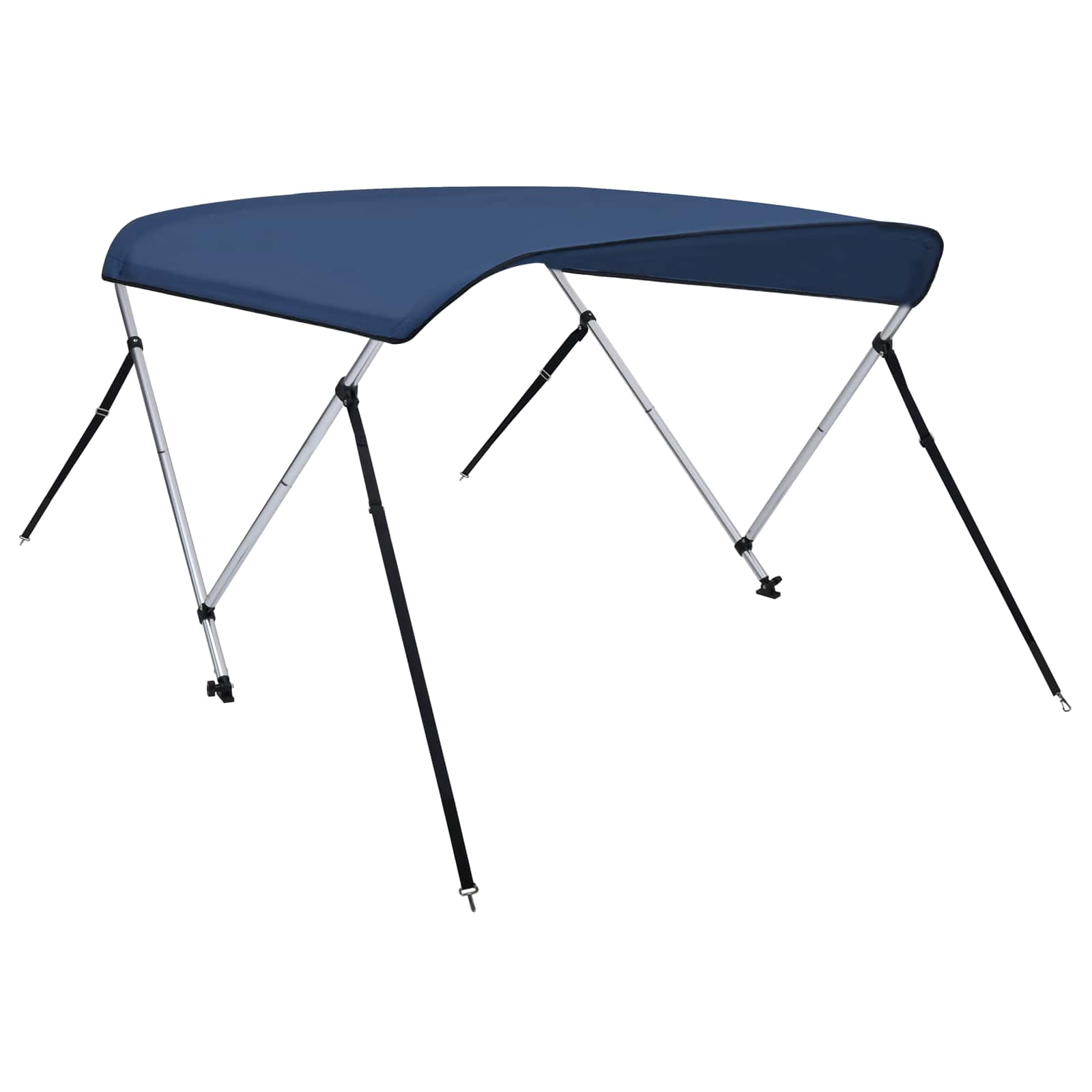 Τέντα Σκάφους με 2 Αψίδες Μπλε 150x120x110 εκ. - Image 4