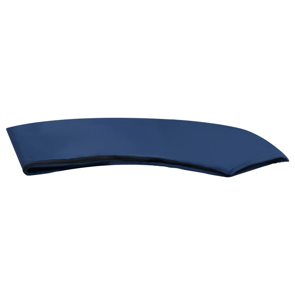 Bimini stříška se 2 oblouky námořnická modrá 180 x 130 x 110 cm