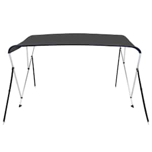Bimini stříška se 3 oblouky antracitová 183 x 140 x 137 cm - obrázek 3