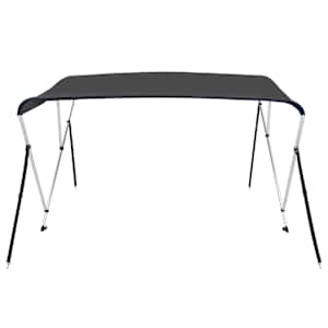 Bimini stříška se 3 oblouky antracitová 183 x 160 x 137 cm - obrázek 3