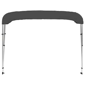 Bimini stříška se 3 oblouky antracitová 183 x 160 x 137 cm - obrázek 6