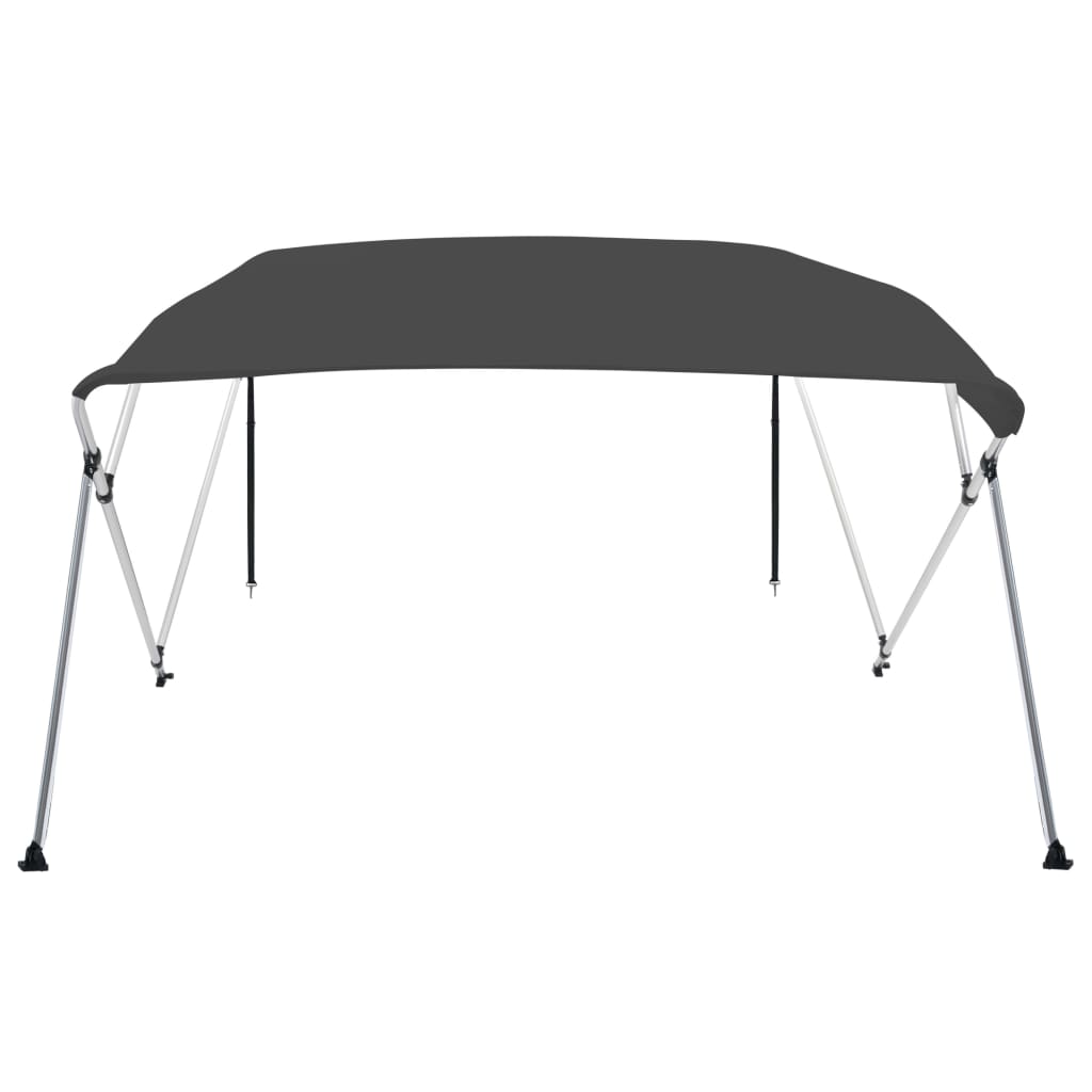 

vidaXL Biminitop 4-boogs 243x180x137 cm antracietkleurig