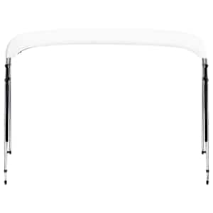 Bimini stříška se 4 oblouky bílá 243 x (230–244) x 137 cm - obrázek 6