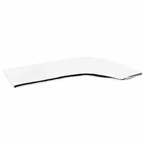 Bimini stříška se 4 oblouky bílá 243 x (230–244) x 137 cm - obrázek 8