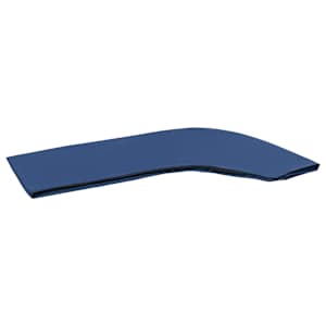 Bimini stříška 4 oblouky námořnická modrá 243x(230–244)x137 cm - obrázek 8