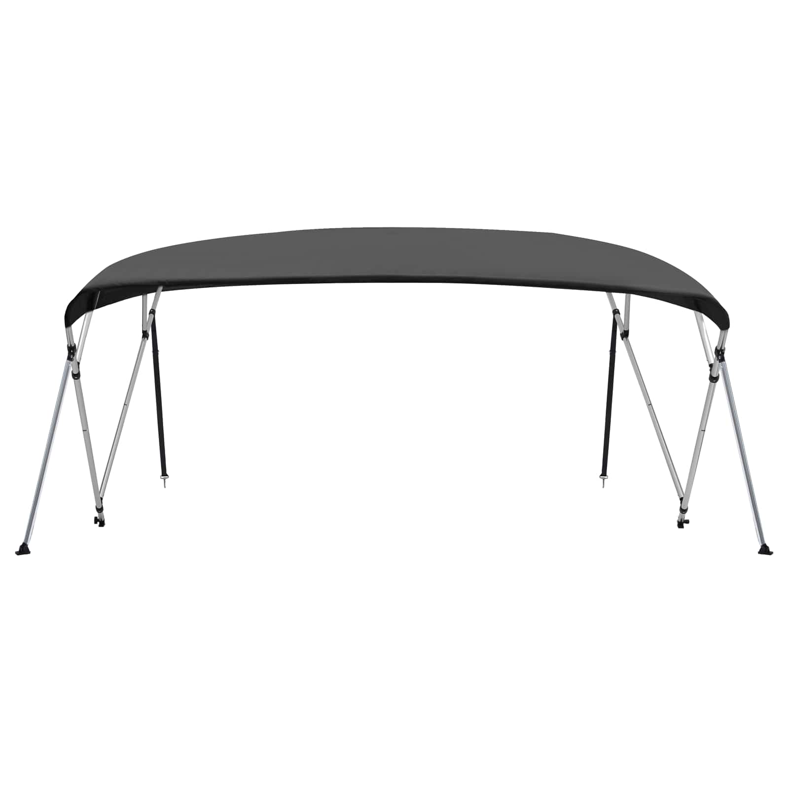 Τέντα Σκάφους με 4 Αψίδες Ανθρακί 243x(230-244)x137 εκ. - Image 5