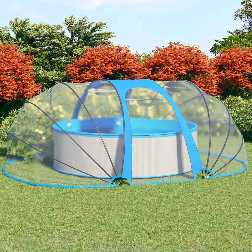 Vidaxl Cupola Pentru Piscina, 530x410x205 Cm, Oval