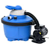 vidaXL liiva filterpump, sinine ja must, 385 x 620 x 432 mm 200 W 25 l