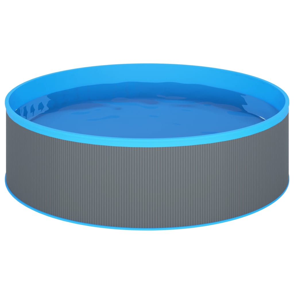vidaXL Splasher Pool 350x90 cm Grey