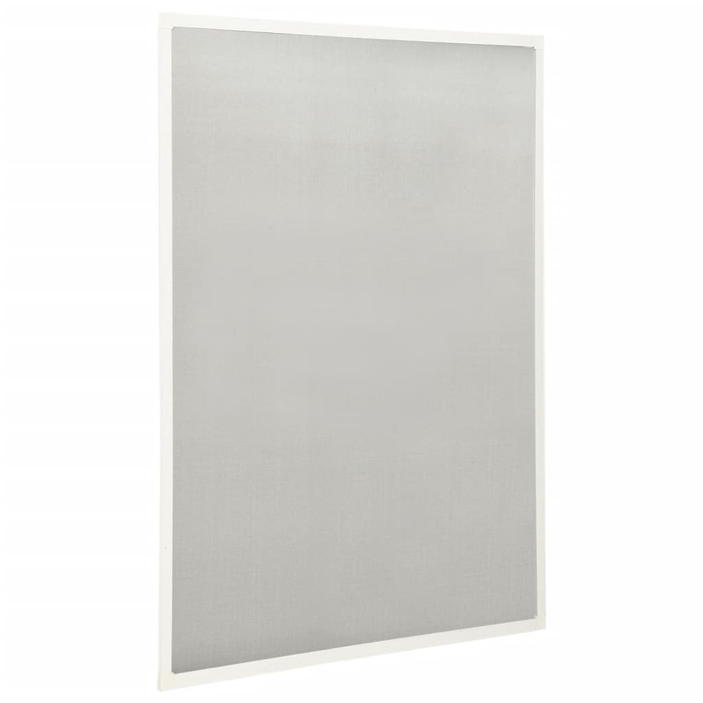 vidaXL Zaslon protiv insekata za prozore bijeli 80 x 120 cm