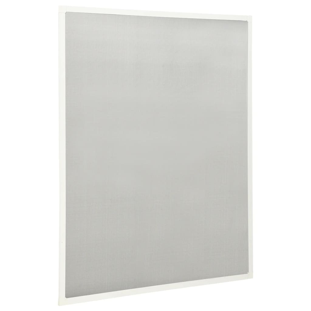 vidaXL Moustiquaire pour fenêtre Blanc 110x130 cm