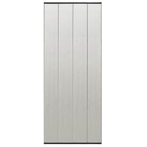 vidaXL putukakardin uksele, v&otilde;rkkardinaga, must, 100x220 cm, pol&uuml;ester