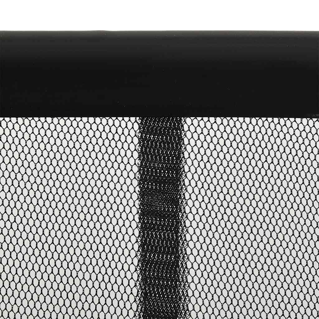 Thumbnail - vidaXL Insektenschutz für Türen Schwarz 100x220 cm Polyester