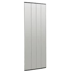Dveřní síť proti hmyzu se síťovanou clonou černá 100 x 220 cm - obrázek 2