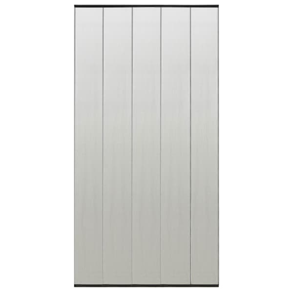 vidaXL uksev&otilde;rk 5-osaline v&otilde;rkkardin, must, 120 x 240 cm