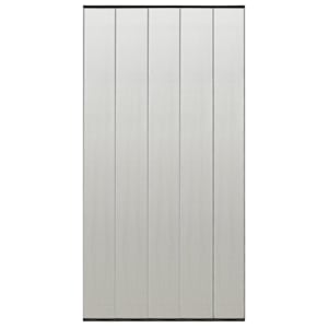Dveřní síť proti hmyzu s 5dílným závěsem černá 120 x 240 cm - obrázek 1