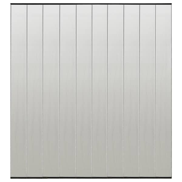 vidaXL uksev&otilde;rk 10-osaline v&otilde;rkkardin, must, 240 x 240 cm