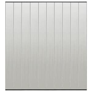 Mrežasta zavesa za vrata proti mrčesu 10-delna črna 240x240 cm