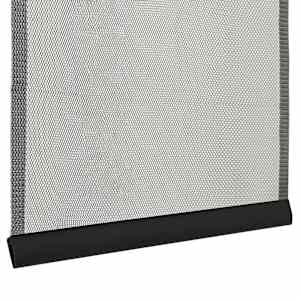 Dveřní síť proti hmyzu s 10dílným závěsem černá 240 x 240 cm - obrázek 5