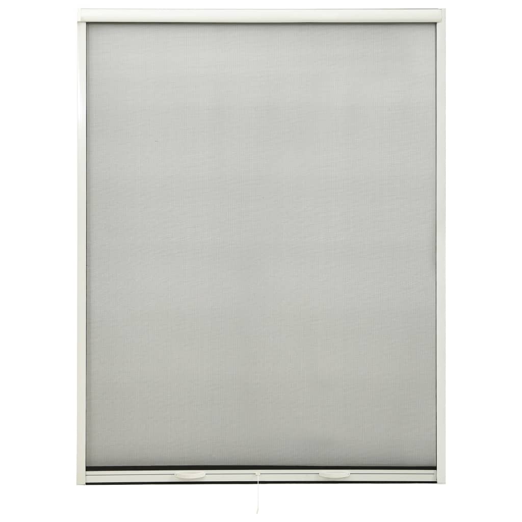 Petrashop  Rolovací okenní síť proti hmyzu bílá 130 x 170 cm