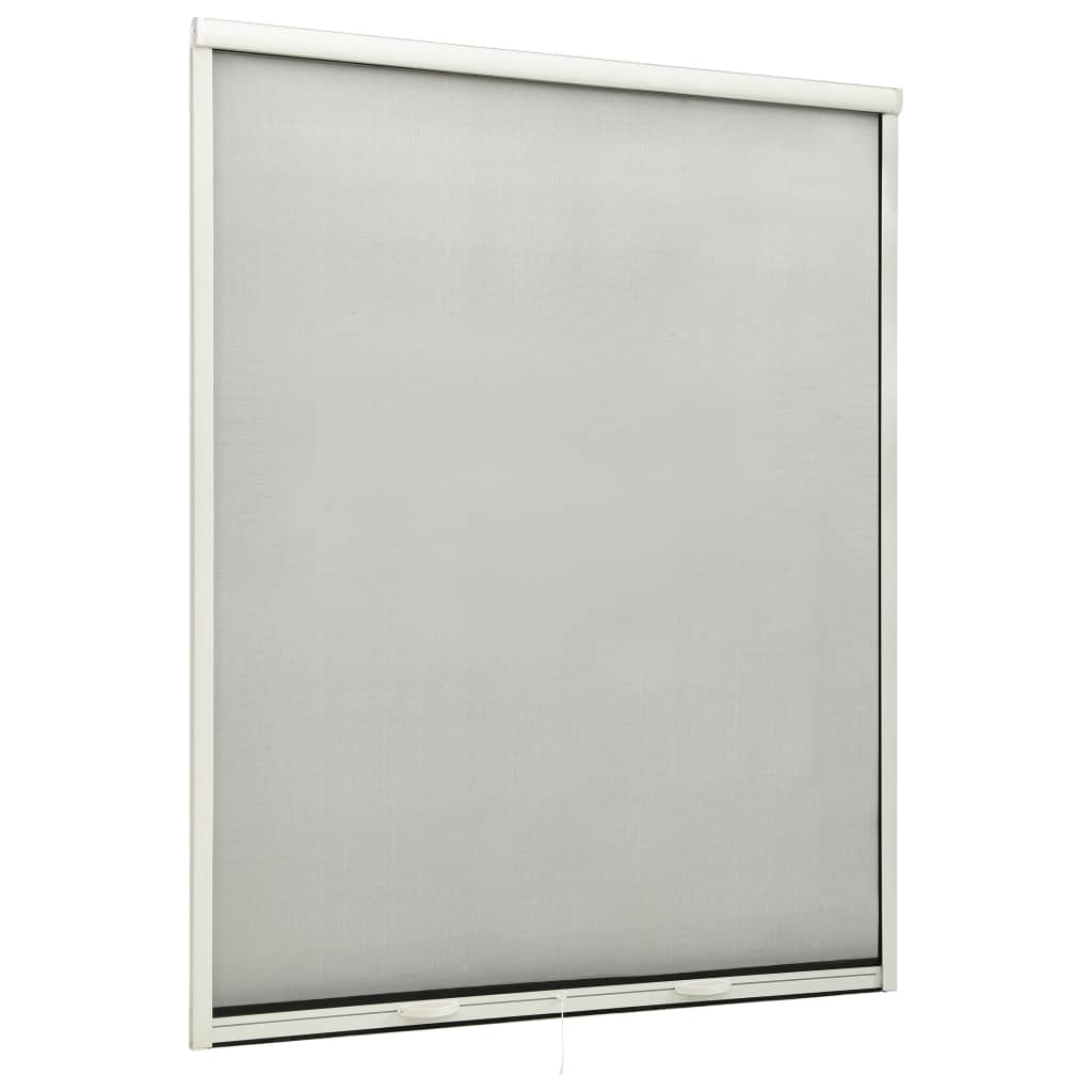 

vidaXL Raamhor oprolbaar 150x170 cm wit