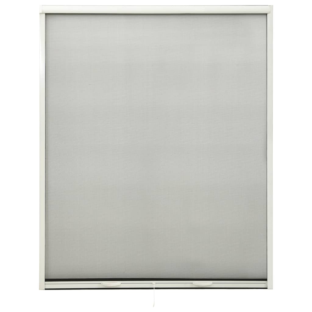 vidaXL Plasă insecte pentru ferestre tip rulou, alb, 160×170 cm vidaXL