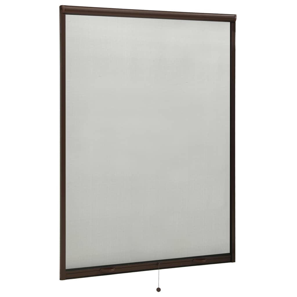 

vidaXL Raamhor oprolbaar 130x170 cm bruin