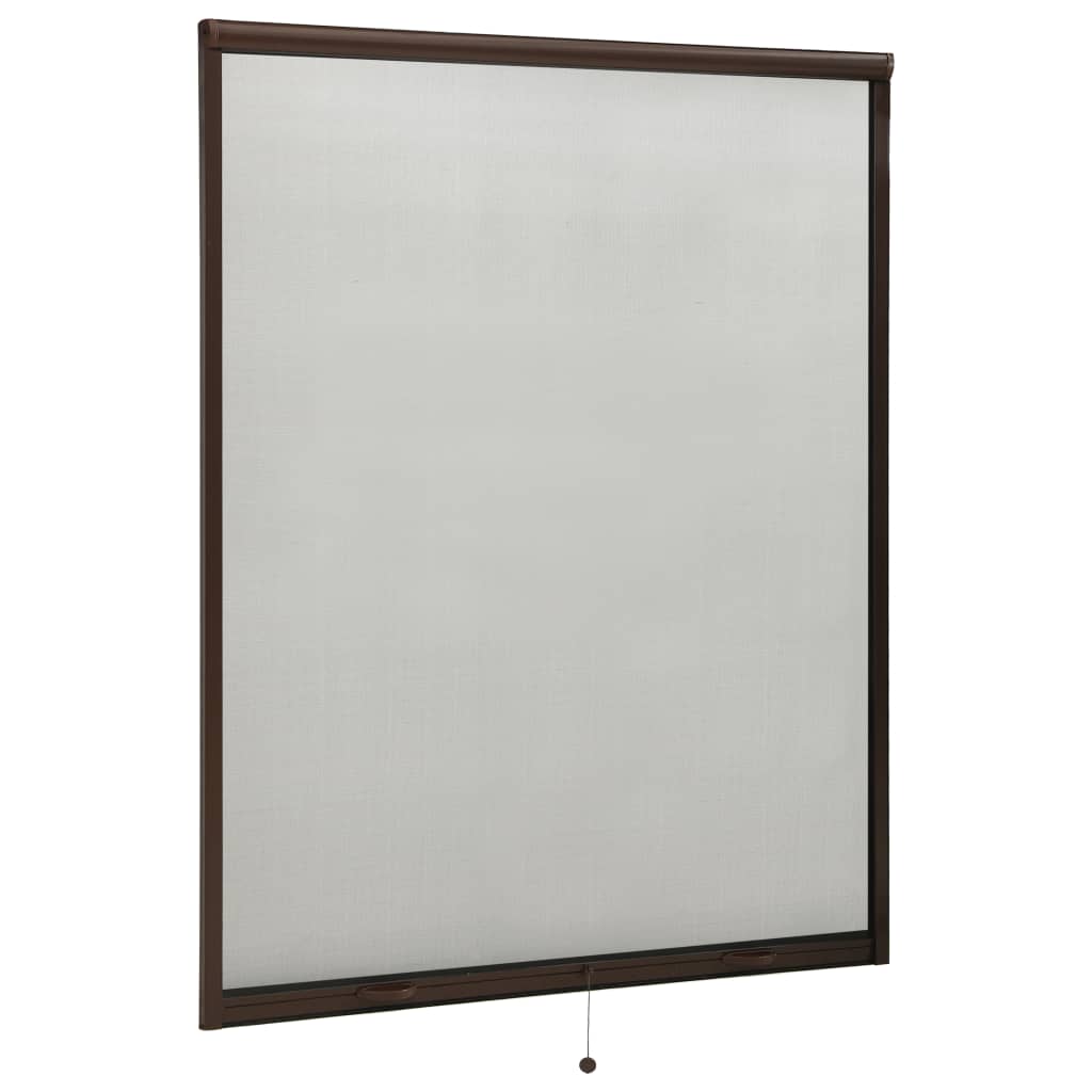 

vidaXL Raamhor oprolbaar 140x170 cm bruin