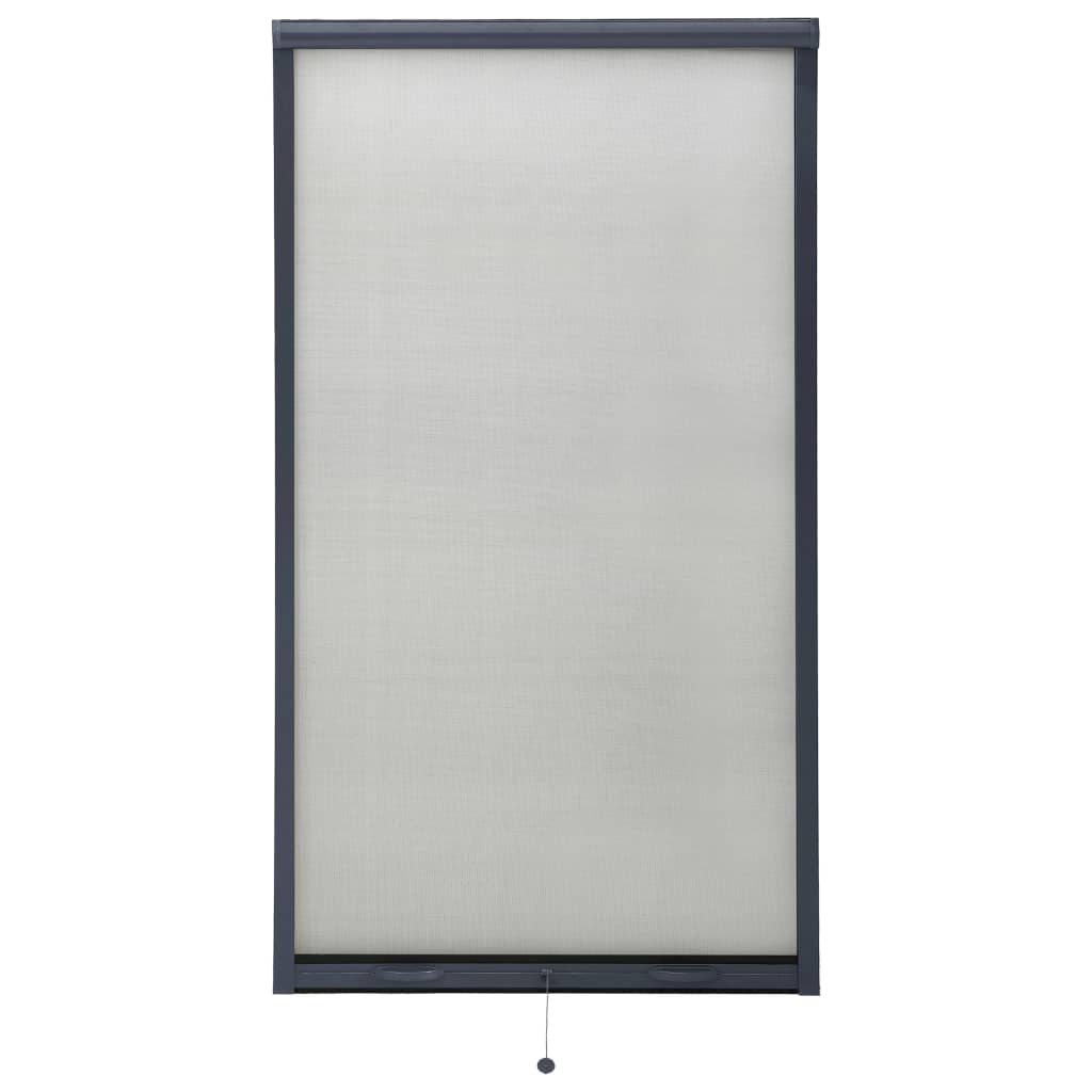 

vidaXL Raamhor oprolbaar 90x170 cm antracietkleurig