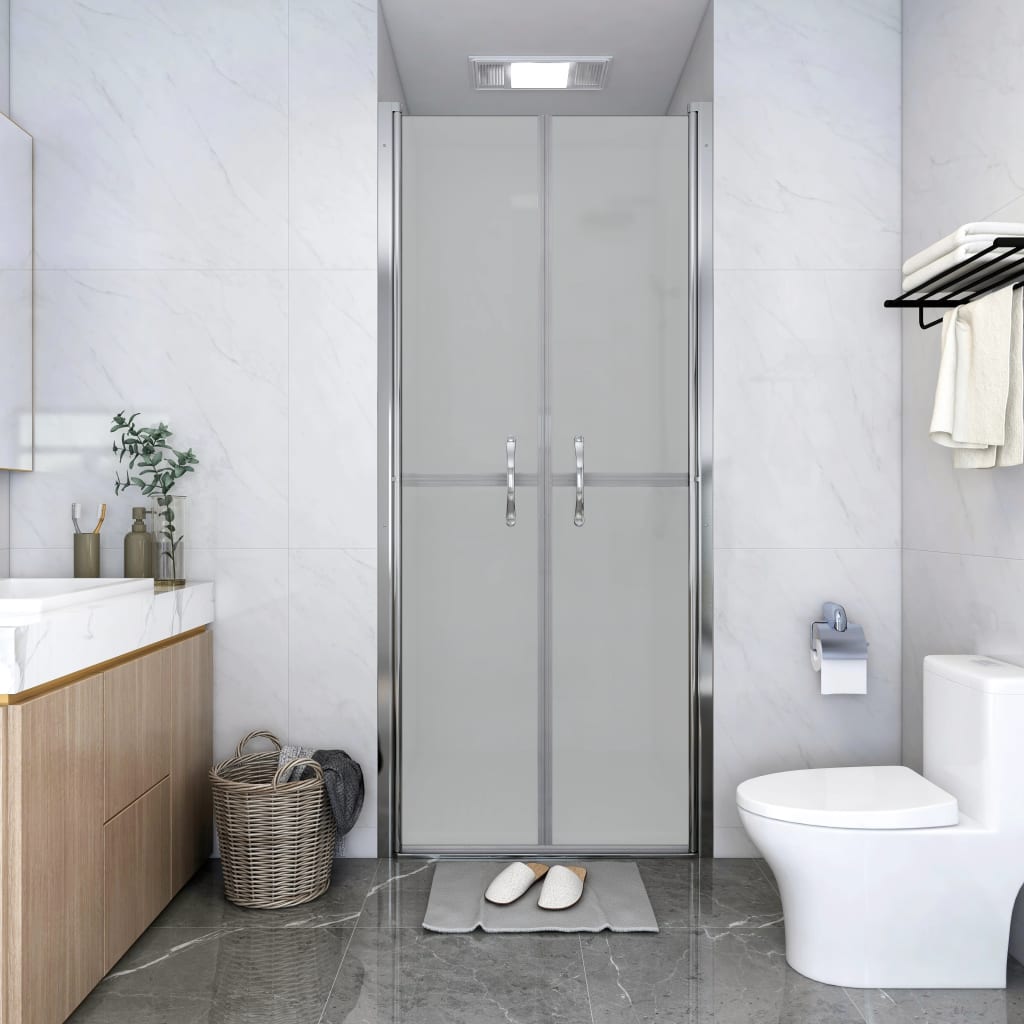 vidaXL Ușă cabină de duș, mat, 71 x 190 cm, ESG vidaXL