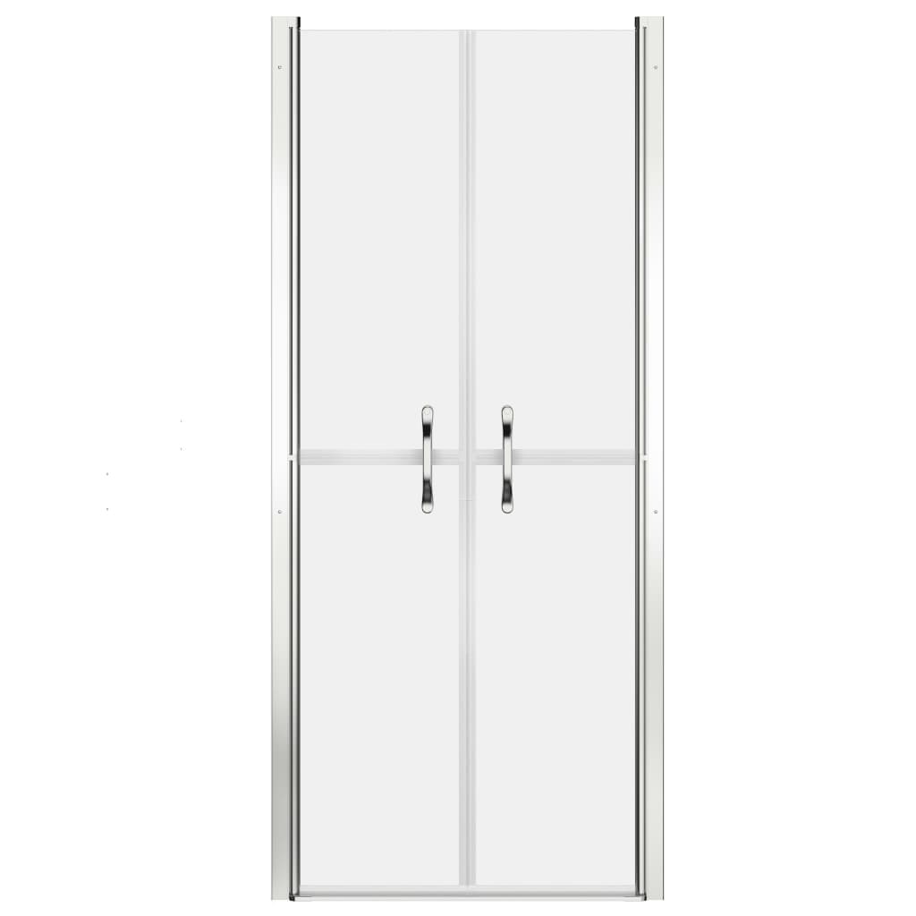 vidaXL Douchedeur 101x190 cm ESG mat afbeelding