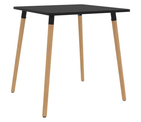 vidaXL Valgomojo komplektas, 3 dalių, raudonos spalvos